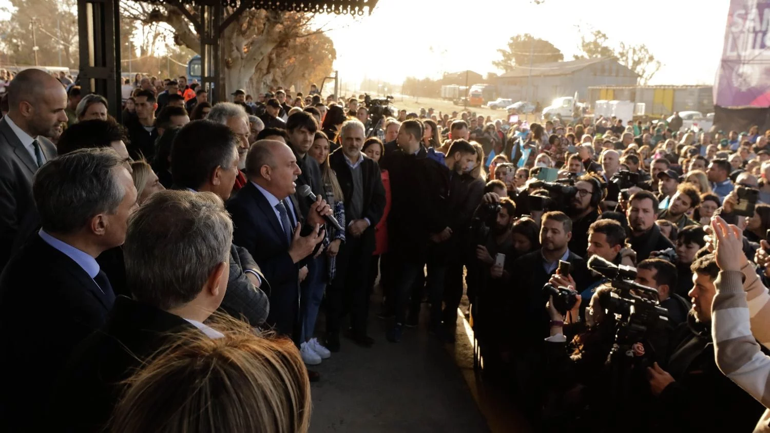 Volvió el tren de pasajeros a la provincia de San Luis después de 30 años de inactividad
