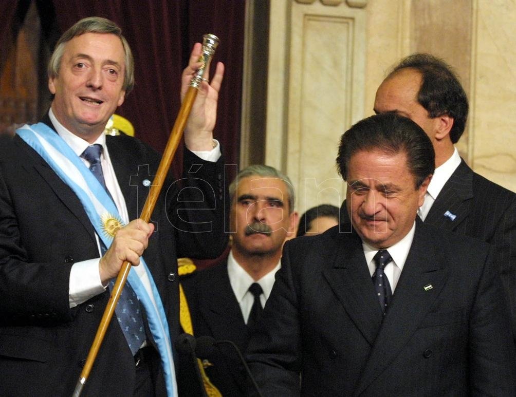 Eduardo Duhalde tuve que adelantar las elecciones presidenciales que el 27 de abril de 2007 consagraron a Nstor Kirchner Foto Archivo