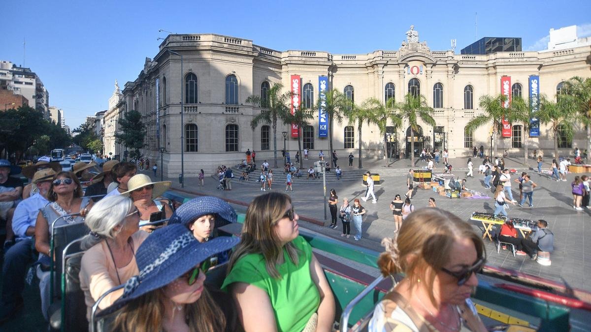 El casco cntrico uno de los lugares ms visitados por el pblico Foto Laura Lescano