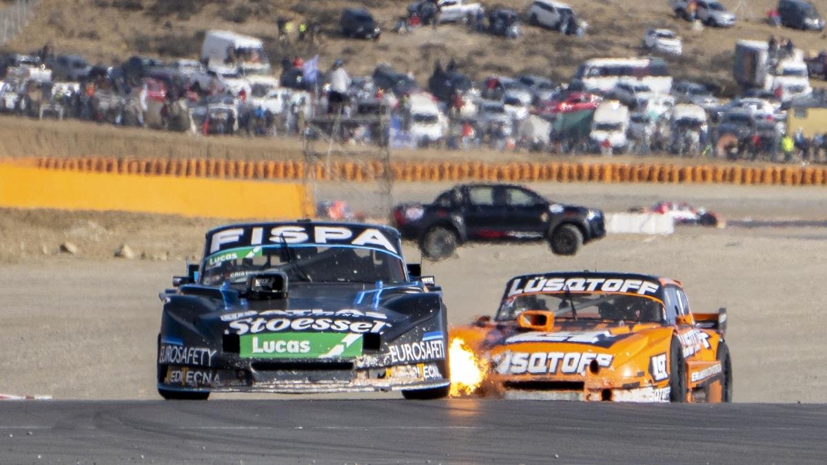 El Ford de Santero en el autdromo de El Calafate el ms nuevo de la Argentina Foto Walter Daz