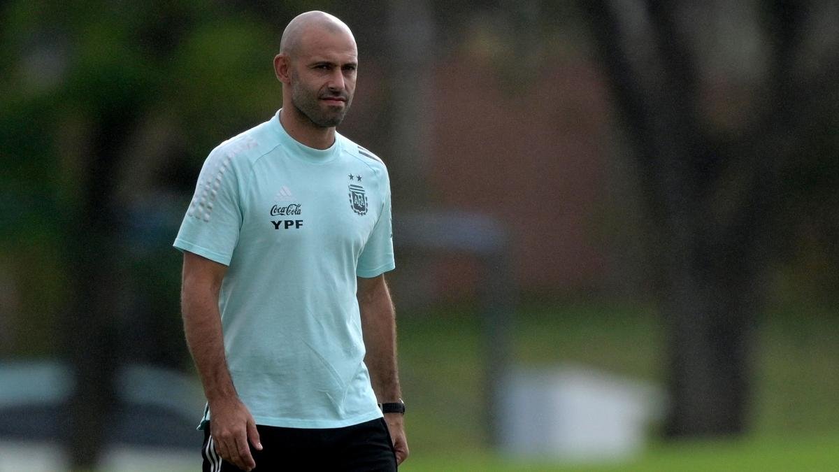 Javier Mascherano es el DT del seleccionado Sub20 AFP 