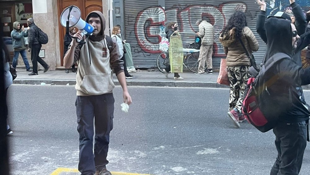 Referente de Revolucin Federal Jonathan MorelCredito Denuncia Instituto Patria