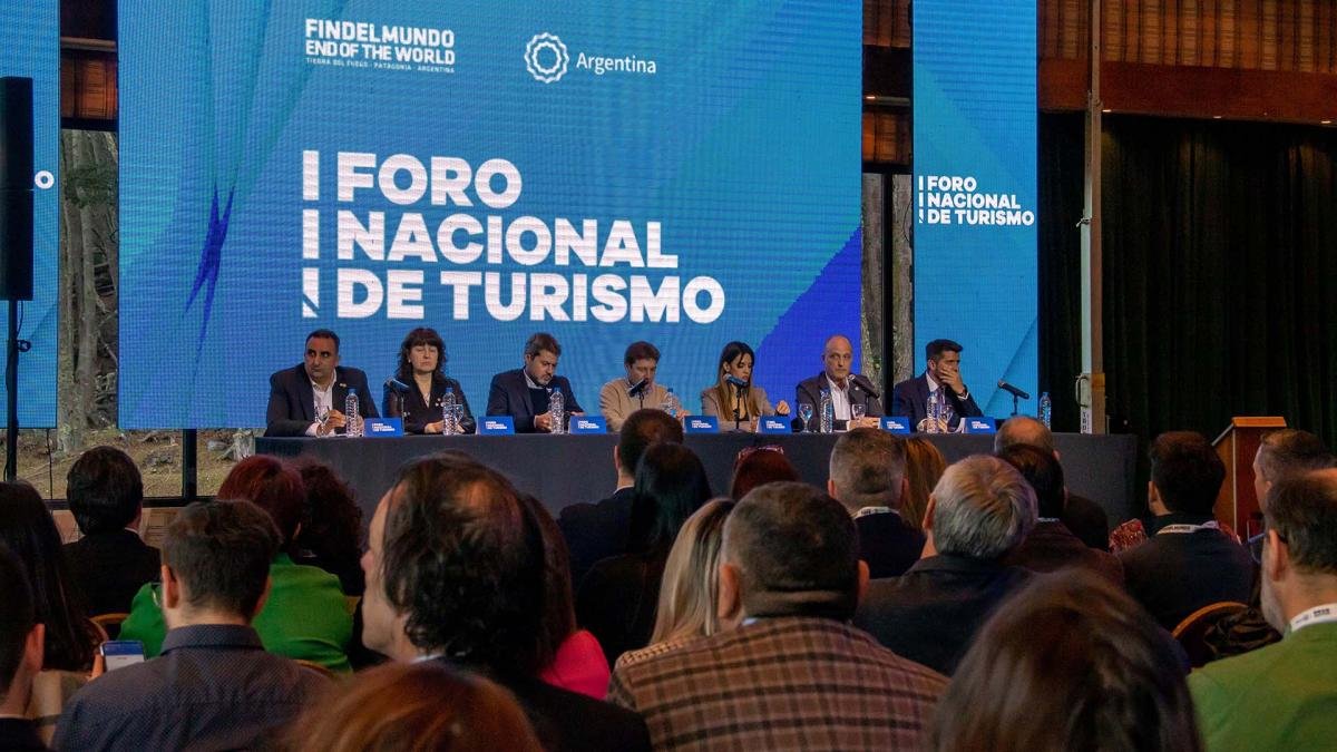 El Foro Nacional de Turismo se desarroll en Ushuaia con la presencia de ms de 500 profesionales del sector Foto Cristian Urrutia