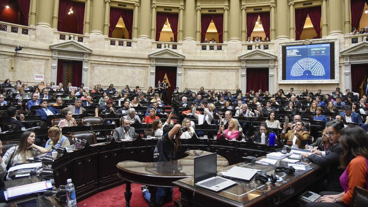 Diputados ya le dio el visto bueno al proyecto Foto prensa Diputados 