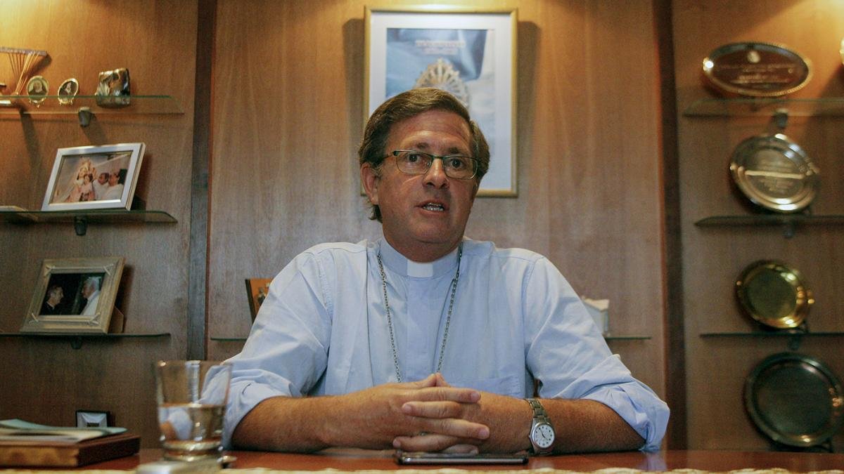 En el mbito de la Pastoral Carcelaria Garca Cuerva fue capelln de unidades carcelarias en la Provincia de Buenos Aires Foto Walter Daz