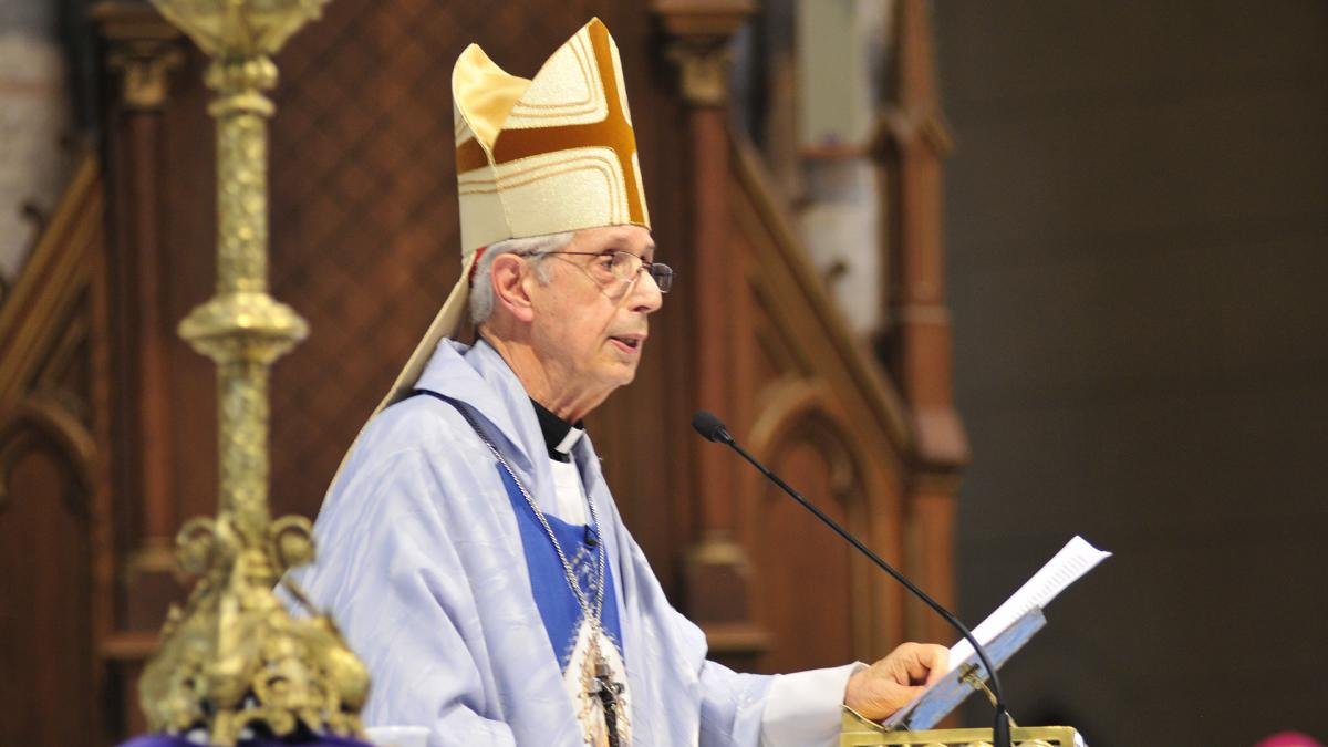 Poli revel en una misa que el papa Francisco le pidi quedarse hasta que se nombre a su sucesor Foto gentileza Enrique Cangas