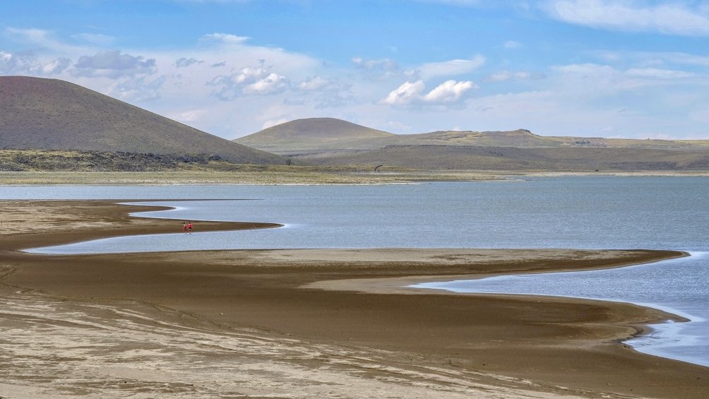 Laguna Blanca en Catamarca Foto prensa
