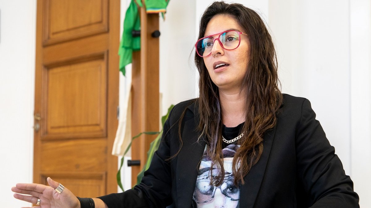 a ministra de Mujeres Gneros y Diversidad Ayeln Mazzina mantendr reuniones y actividades en los Estado Unidos Foto Archivo