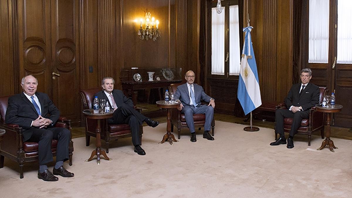 Con los votos de Horacio Rosatti Juan Carlos Maqueda y Carlos Rosenkrantz la Corte inhabilit a Sergio Uac a presentarse en las elecciones Foto CIJ