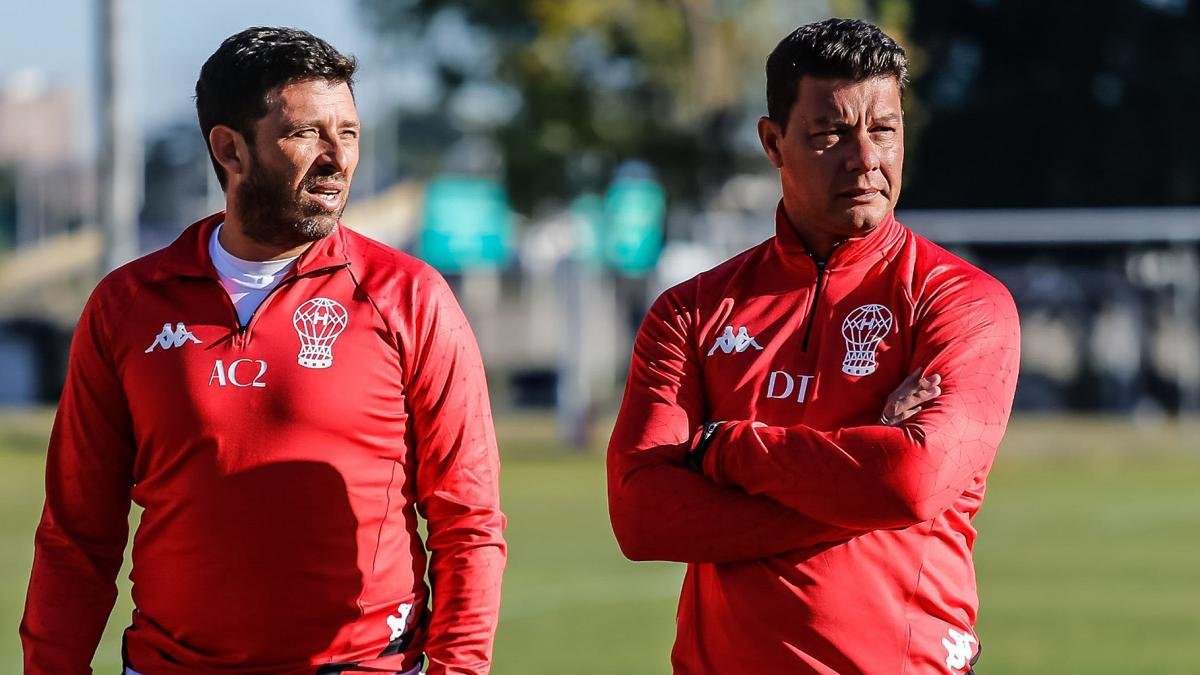 Huracn todava no gan con Sebastin Battaglia como entrenador Foto Prensa