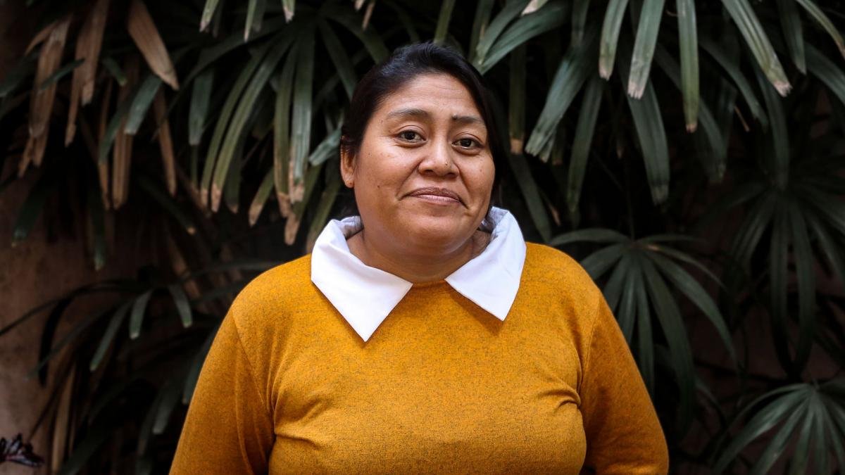 Cristina Prez lder de la asociacin Lhaka Honhat Foto Florencia Downes