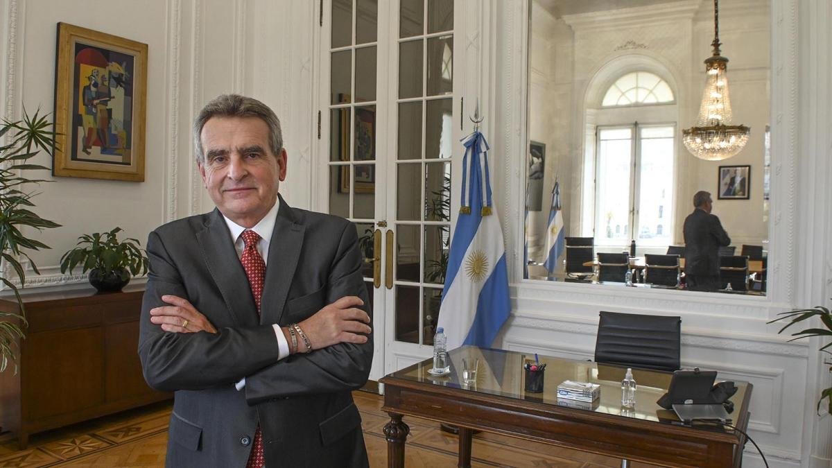 El jefe de Gabinete Agustn Rossi Foto Pepe Mateos