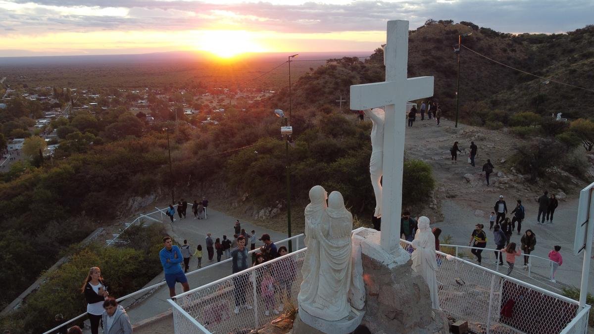 El turismo religioso presente en San Luis Foto Nicolas Varvara