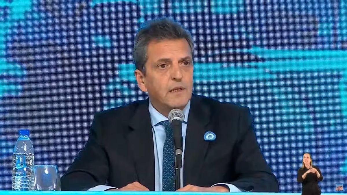 Massa anunci que se retomar la venta de crudo al pas vecino tras 17 aos sin exportaciones Captura de TV