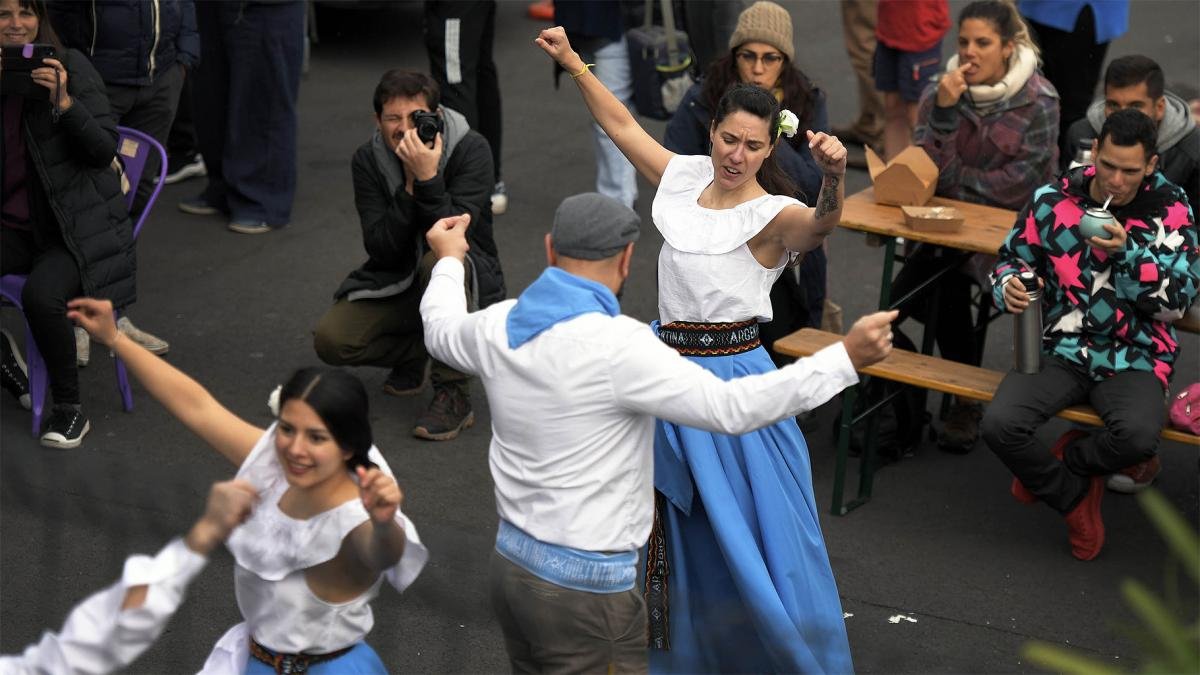 La Pachamama el evento organizado Foto Julin Alvarez