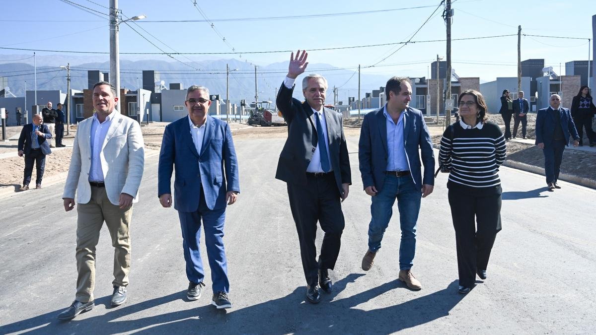 Fernndez habl de la soberana energtica en Catamarca Foto presidencia