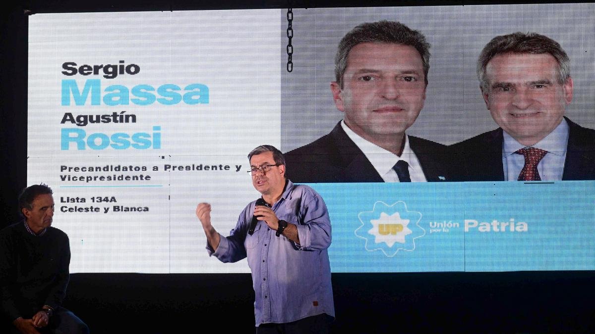 Germn Martnez Se juega mucho ms que una eleccin primaria se juega el liderazgo que viene en trminos polticos y de Estado en la argentina Foto Sebastin Granata