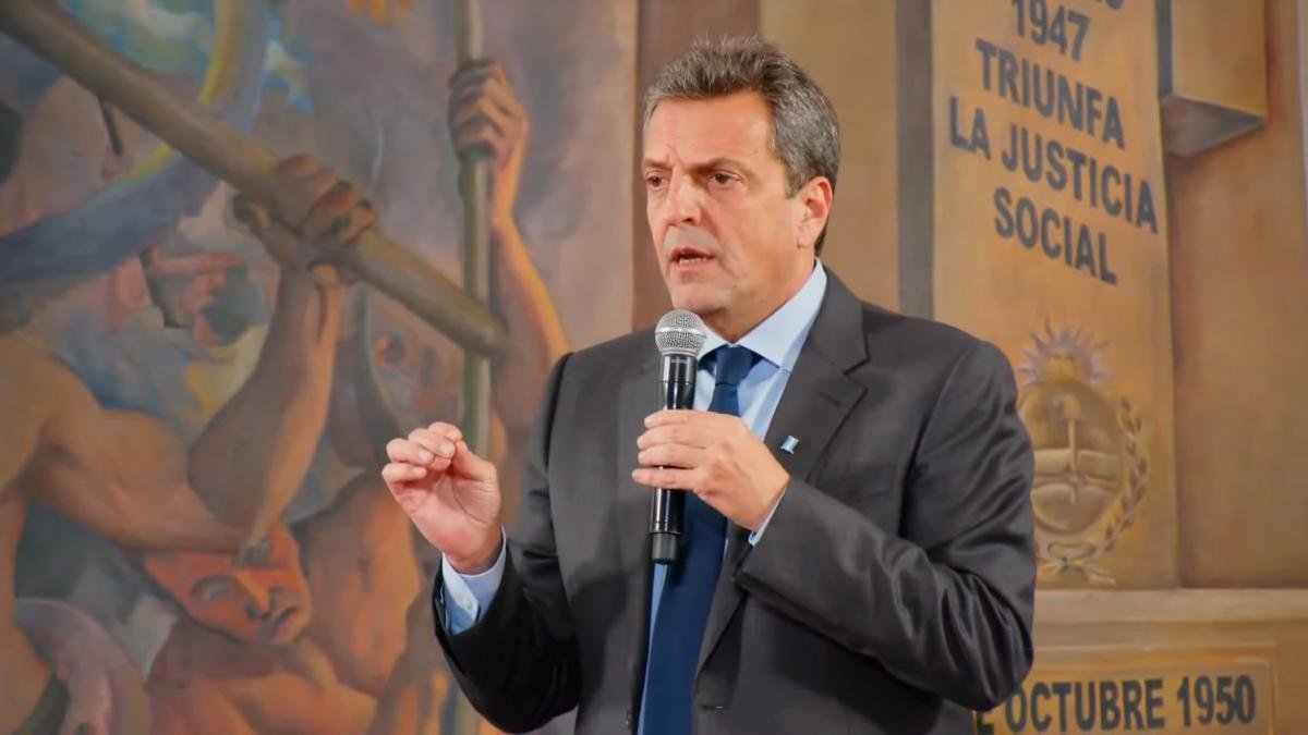 Sergio Massa precandidato a presidente por Unin por la Patria Foto Victor Carreira