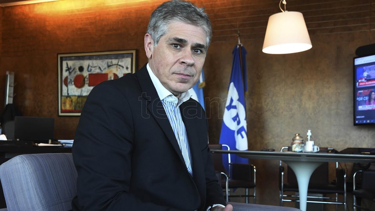 Pablo Gonzalez presidente YPF foto Raul Ferrari