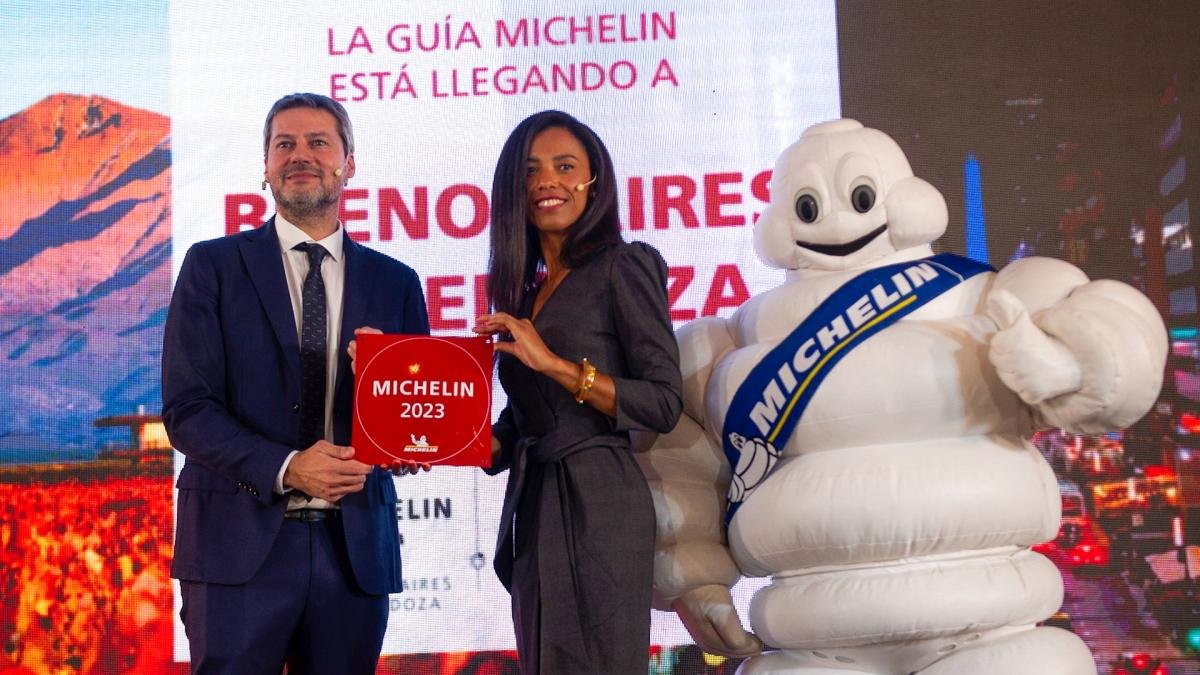 El ministro Matas Lammens durante la presentacin de la Gua Michelin Foto Lara Sartor