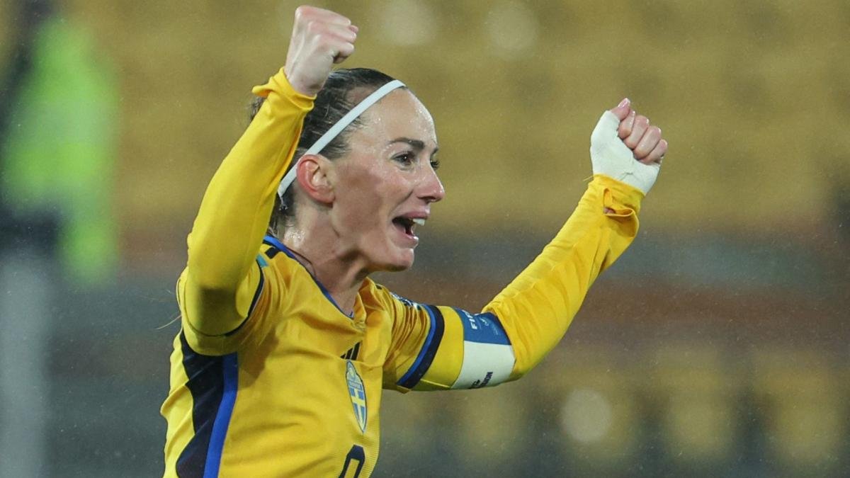 Fridolina Rolf la carta de gol de Suecia Foto AFP