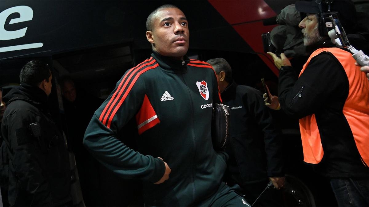 El uruguayo De la Cruz Foto TWRiverPlate