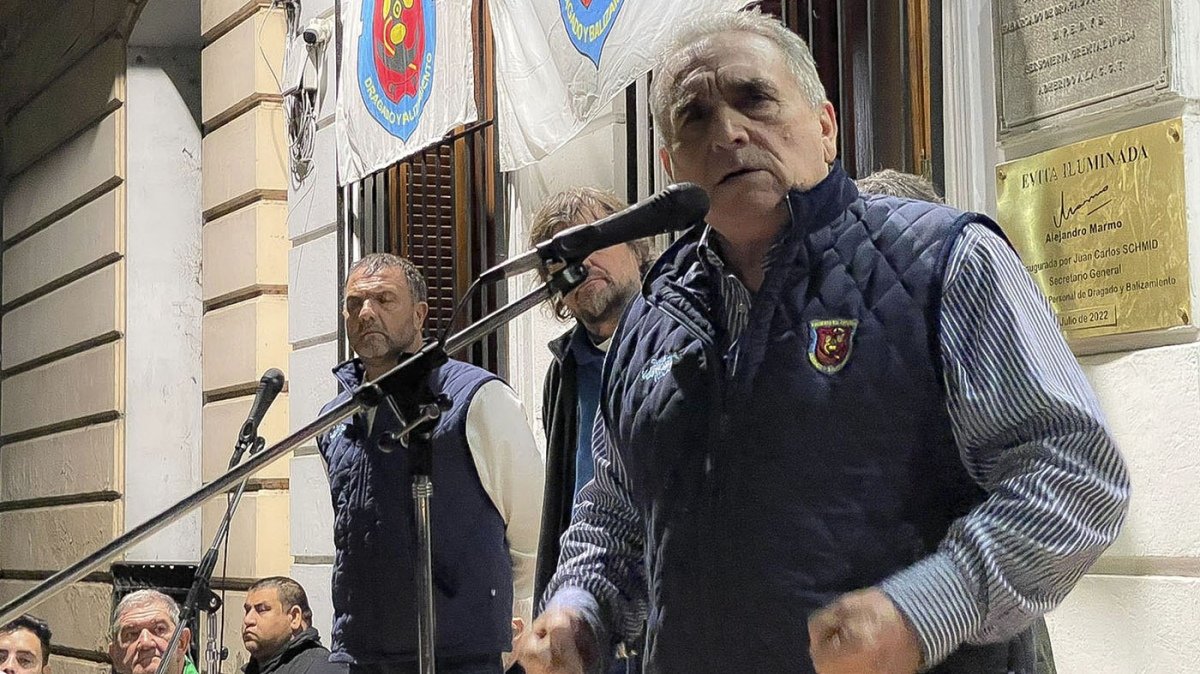 El titular de la Federacin que nuclea a los trabajadores portuarios encabezar el plenario en la sede portea del gremio Foto Prensa CGT