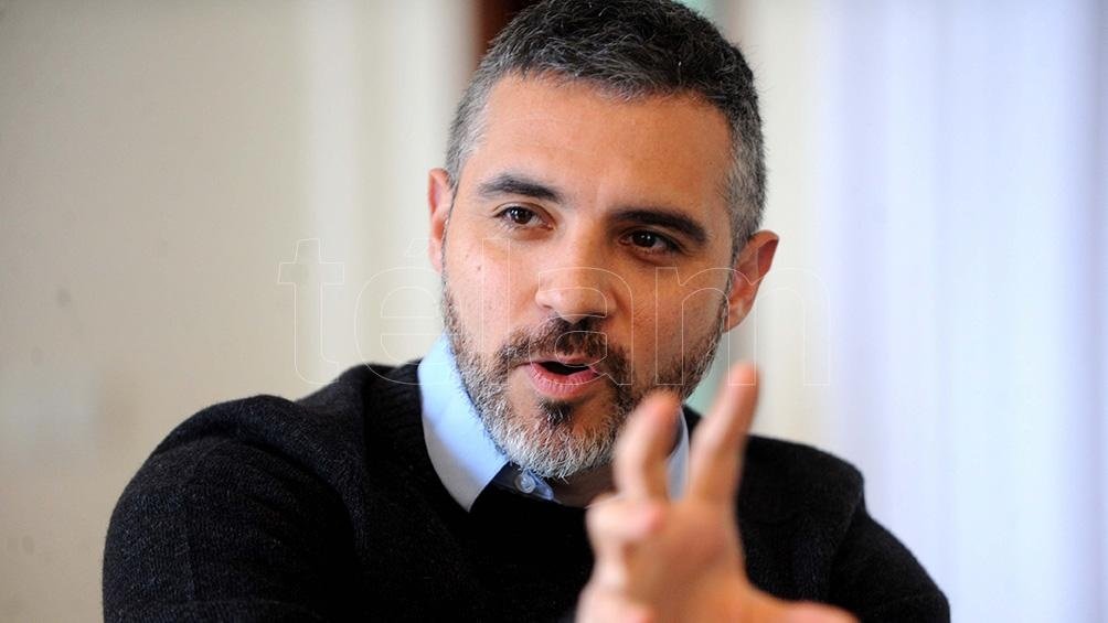 El director ejecutivo de la Agencia de Recaudacin bonaerense ARBA Cristian Girard Foto Eva Cabrera