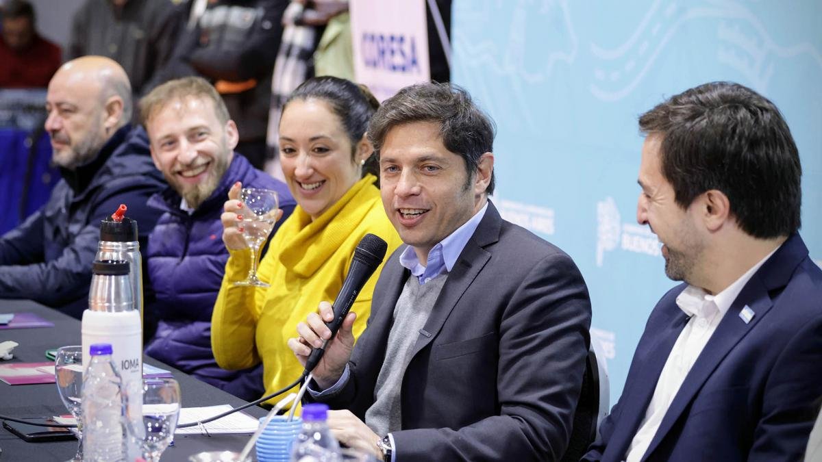 Adems Kicillof encabez junto al ministro Nicols Kreplak la apertura del Consejo Regional de Salud Foto Prensa