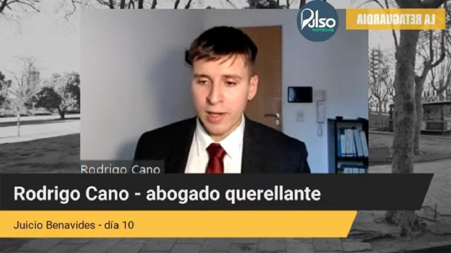 Rodrigo Cano abogado querellante de la familia Benavides