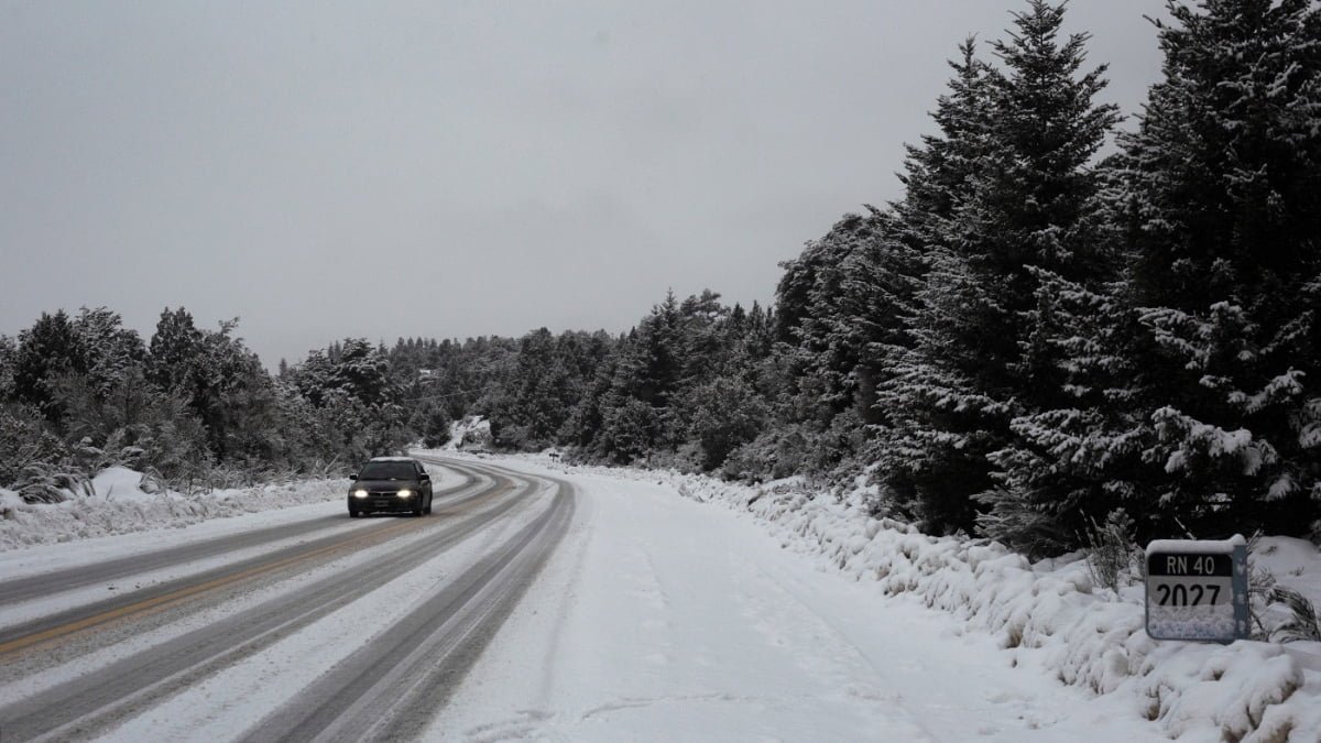 Declararon emergencia vial en un tramo de la ruta 40 en San Martín de los Andes