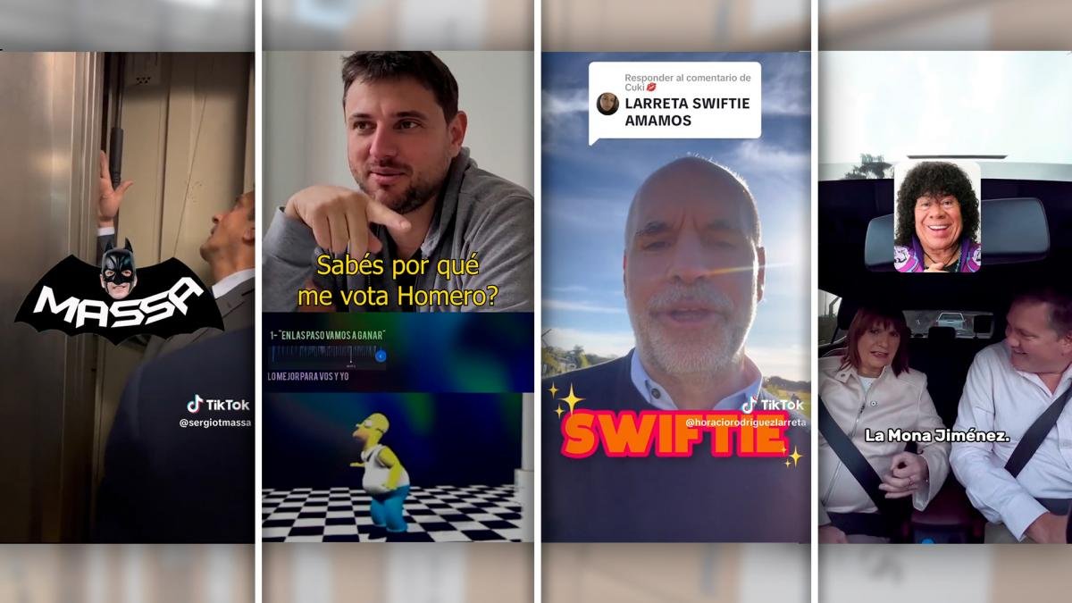 Los precandidatos a la presidencia ensayaron spots creativos para mostrar cercana a travs de la red social Tik Tok