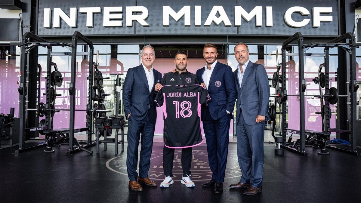 Jordi Alba una de las grandes apuestas del Inter Miami para jugar junto a Messi y Busquets Foto TW Inter Miami
