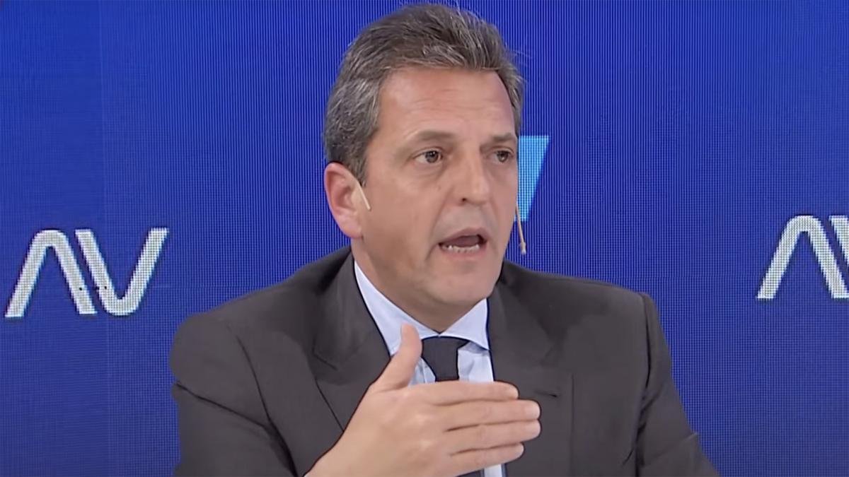 Si soy presidente voy a juntar los dlares para sacar al FMI asegur Massa en varias entrevistas televisivas Foto Captura de TV