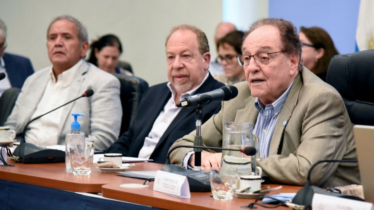 El diputado del FdT Carlos Heller presidi la Comisin de Presupuesto y Hacienda en la sesin clave de maana Foto Prensa Diputados