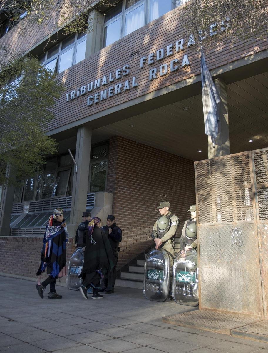 Juicio en el Tribunal Oral Federal TOF de General Roca Foto Denali DeGraf