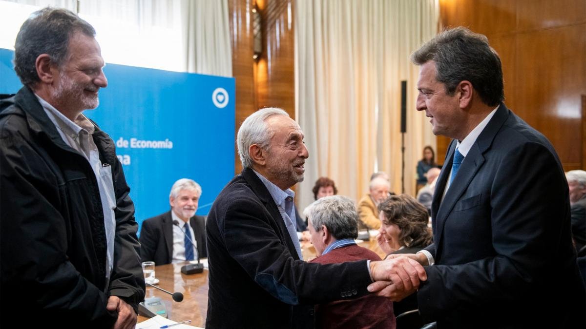 Sergio Massa recibi a cientificos distinguidos con el premio Konex Foto XFer_Goldbaum