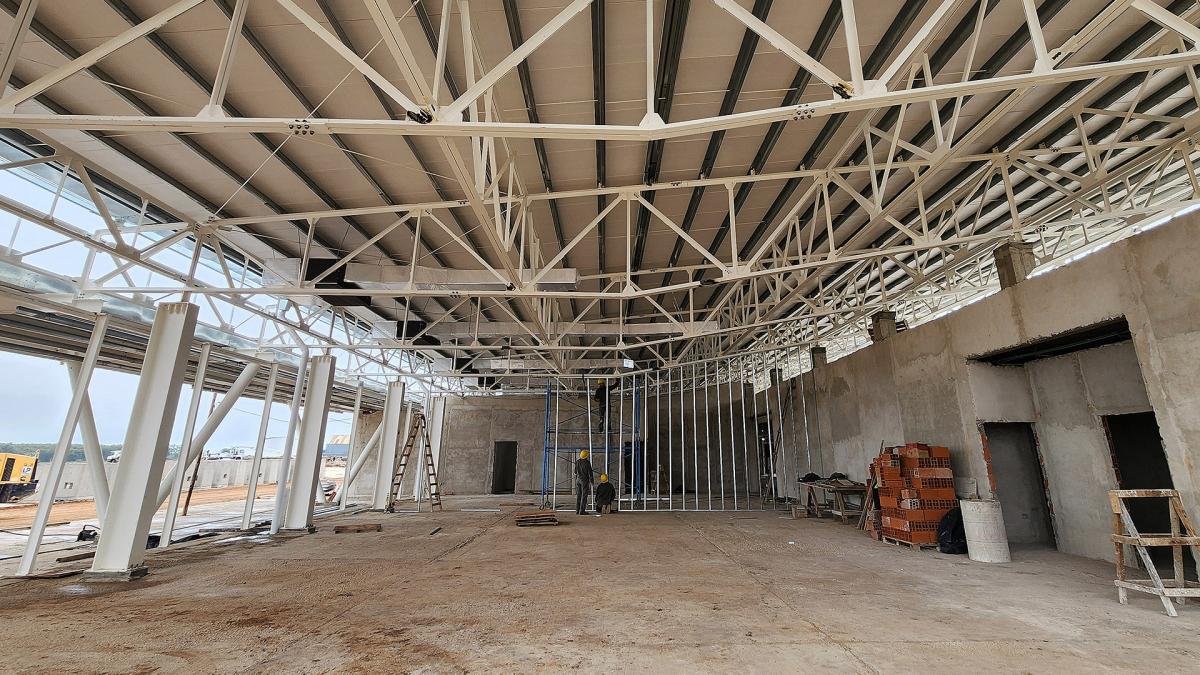 Una de las salas principales est casi terminada en un plan de obras que ya tiene un 75 de ejecucin Foto red X