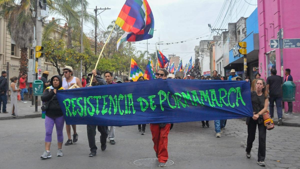 Protestas en Jujuy FotoEdgardo Valera