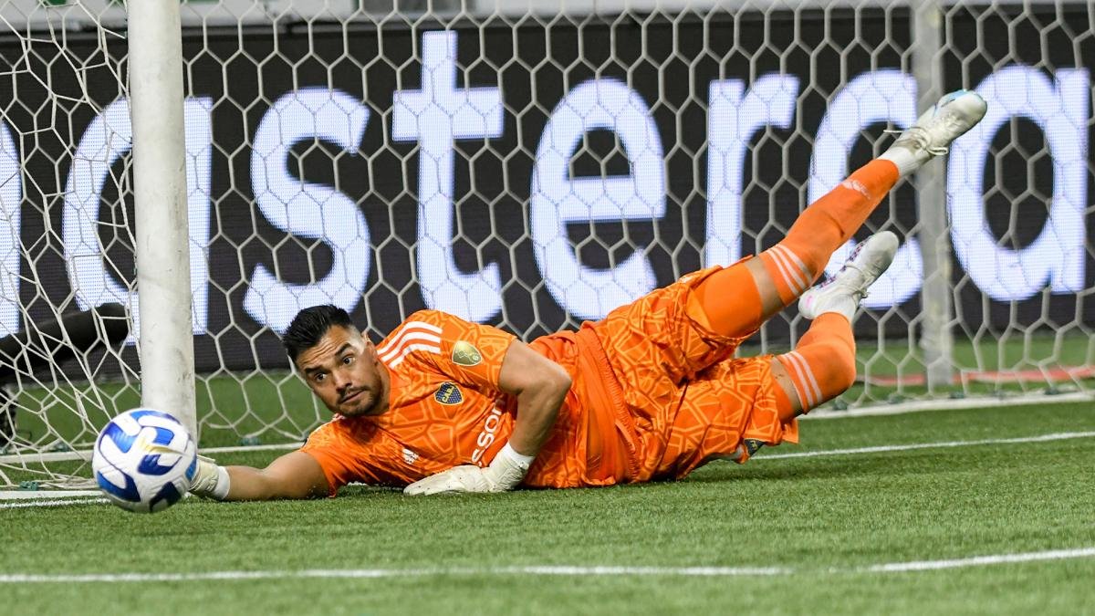 Romero figura excluyente en el partido y tambin en los penales Foto Cris Sille Enviada Especial
