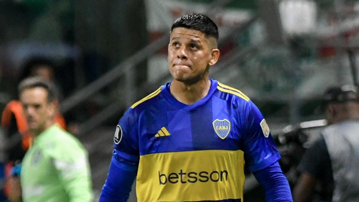 Rojo fue expulsado y Boca lo tuvo que aguantar Foto Cris Sille Enviada Especial