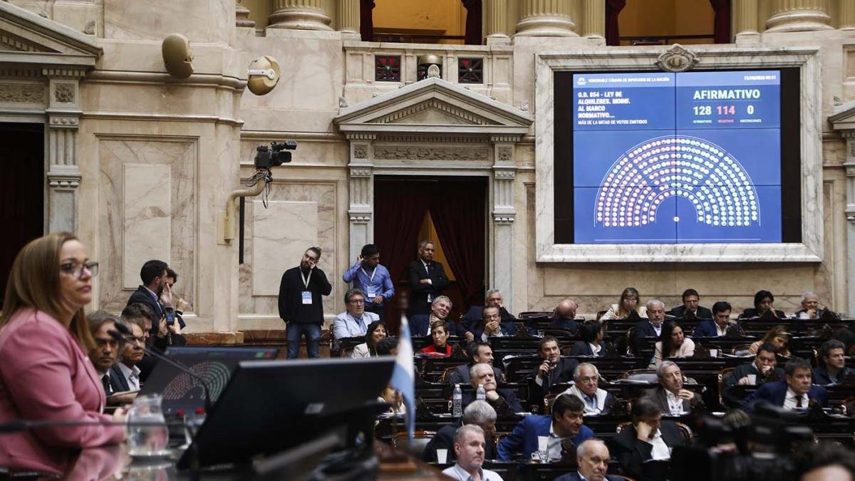 Diputados convirti en ley el proyecto con sus modificaciones con 128 votos a favor y 114 en contra Foto Prensa