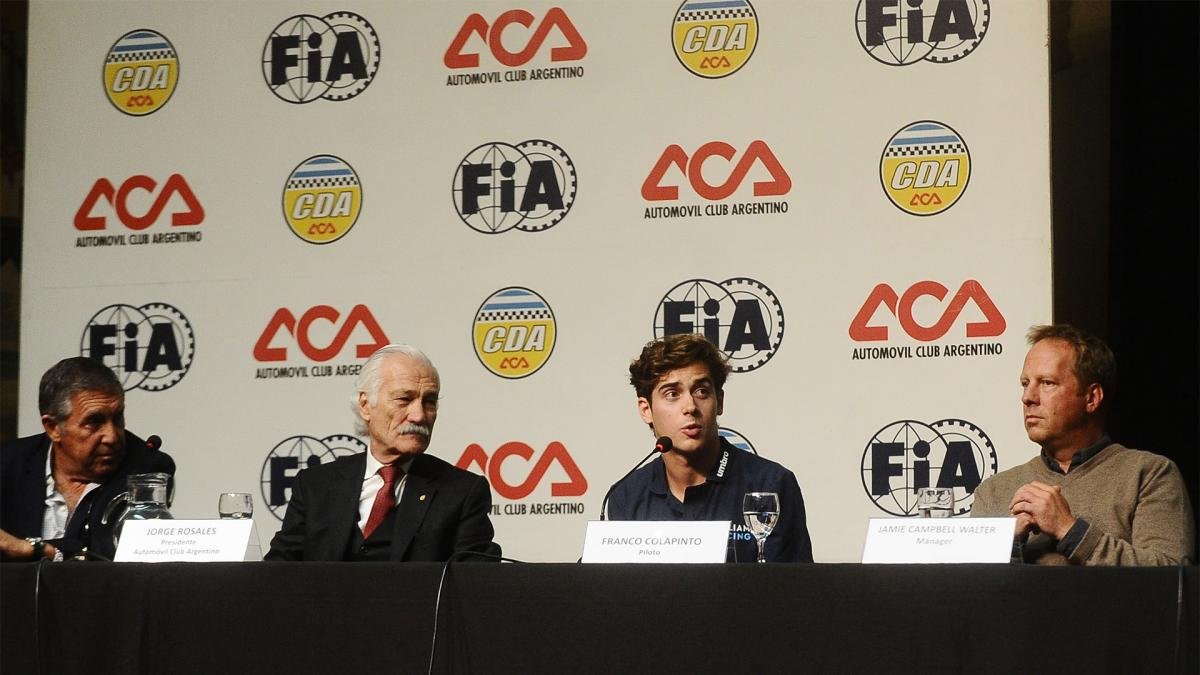 Franco Colapinto estará en la F2 de Abu Dhabi y sueña con el 2024