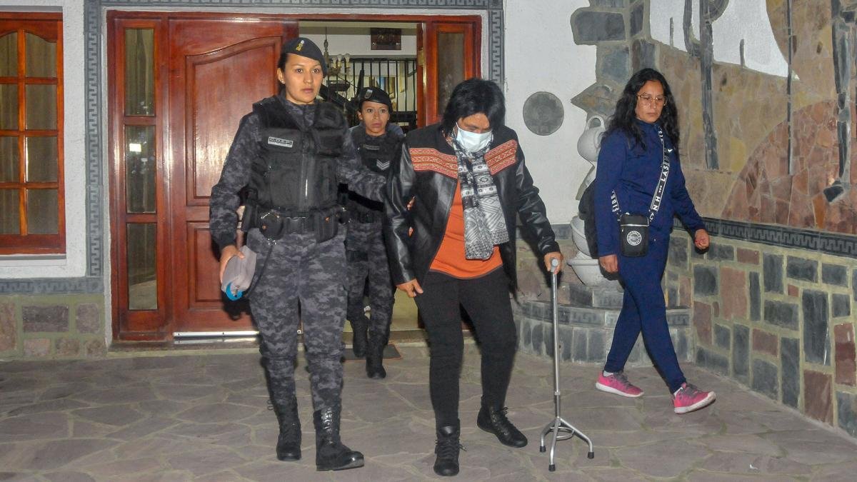 Milagro Sala ser operada en La Plata Foto Edgardo Valera