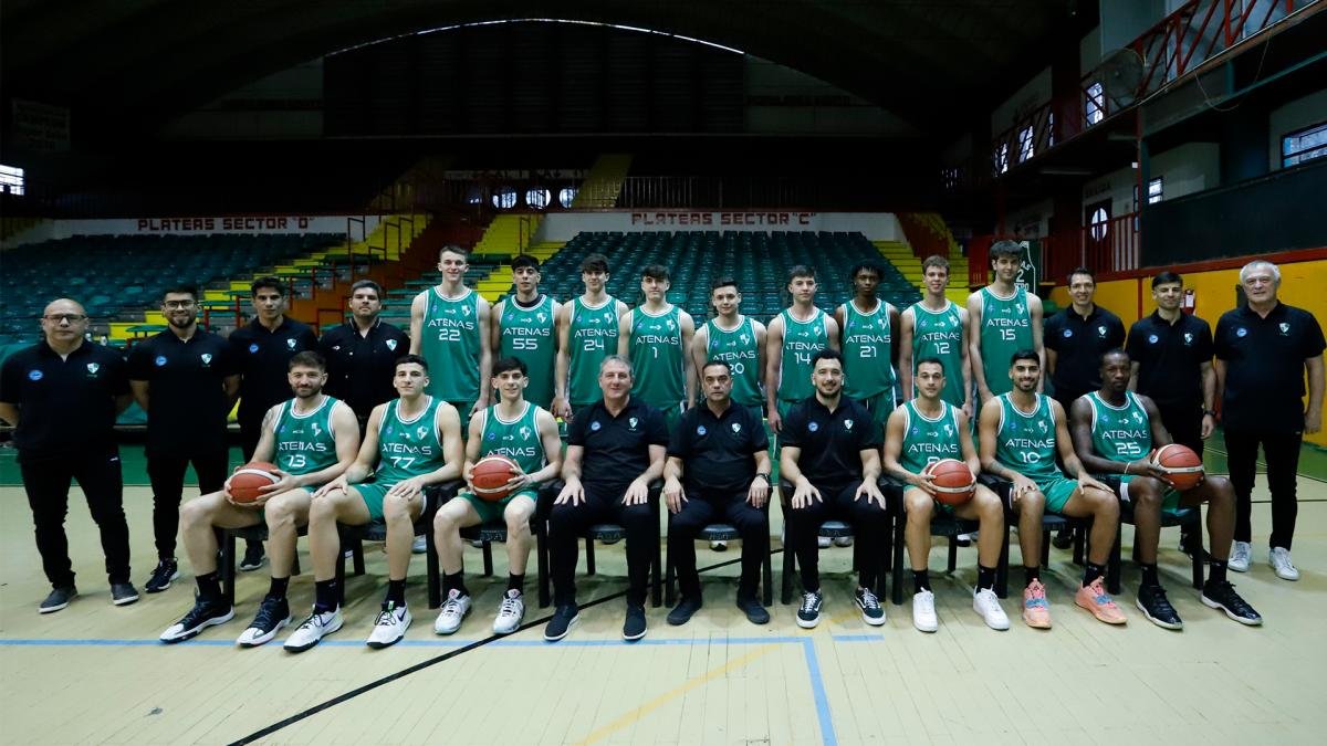 El nuevo Griego desde la Liga Argentina buscar el retorno a la LNB Foto X Atenas_oficial