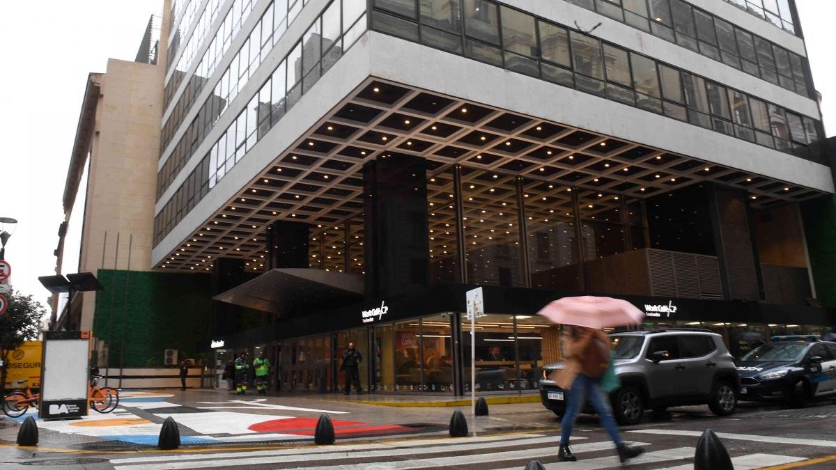 El lugar del allanamiento Foto Alejandro Santa Cruz