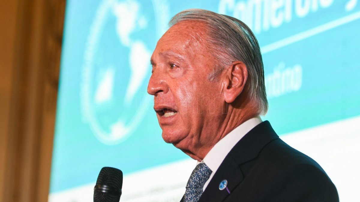 El titular de la Copal Daniel Funes de Rioja felicit a Milei y se comprometi a colaborar para crear empleo y modernizar la produccin Foto Camila Godoy