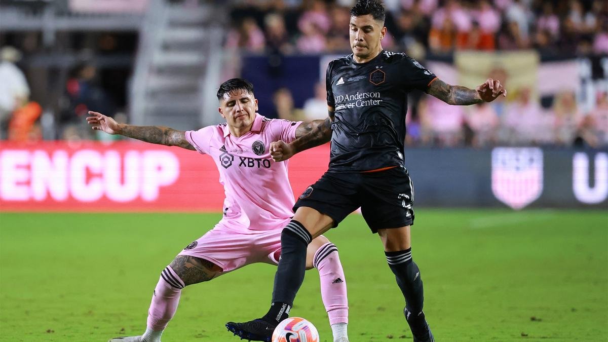 Faras compaero de Lionel messi en el Inter Miami uno de los citados por MAcherano Foto AFP