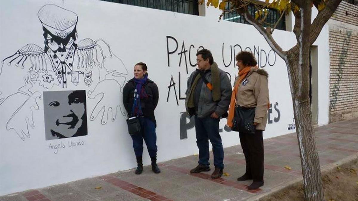 ngela Urondo Raboy su hermano Javier Urondo y la sobreviviente y testigo del asesinato de Paco y del secuestro de Alicia Rene Foto Prensa