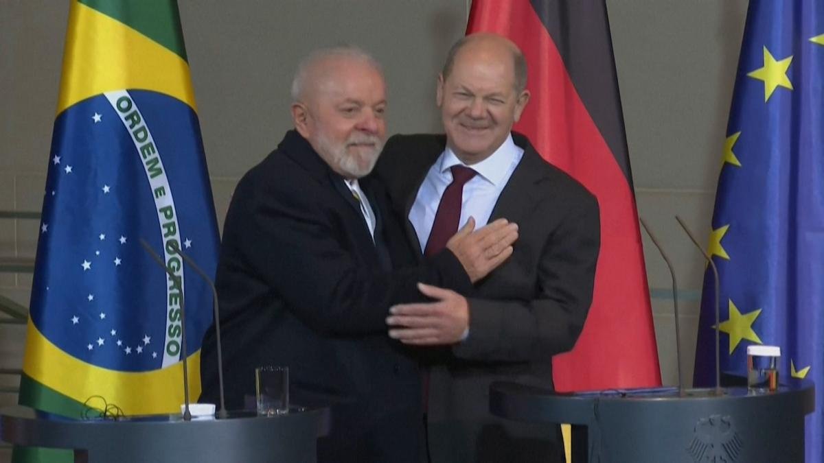 Lula Da Silva le pidi al canciller alemn que interceda con Francia en busca de un acuerdo MercosurUnin Europea 